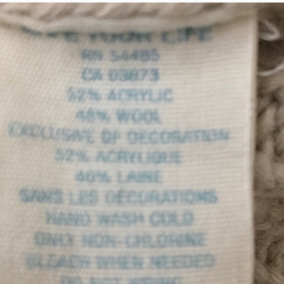 American Eagle Outfitters Tan Tunic Sweater Size L - Picture 5 of 8